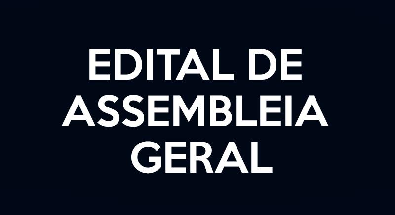 Edital de convocação de assembleia geral ordinária