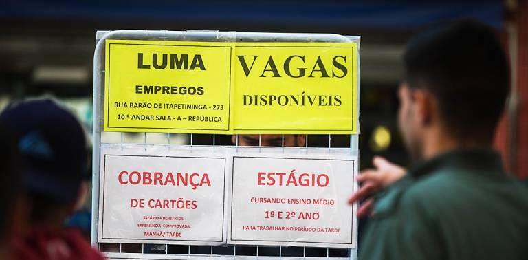 Desemprego no país é o maior desde 2012