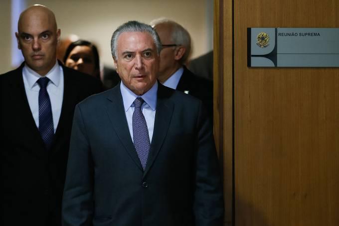 Temer cria 2 ministérios e esvazia pasta de Moraes