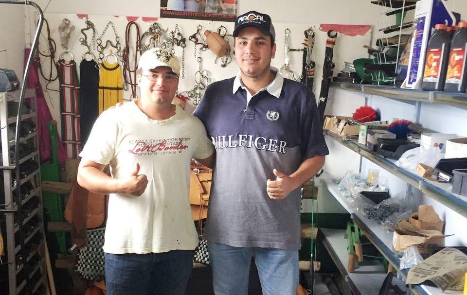 Lucas Vias novo Patrão do Clube de Laço Retiro Caracol