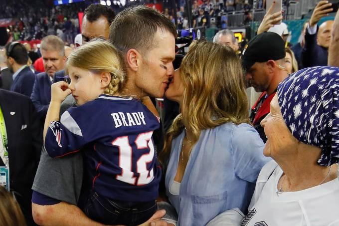 Gisele pediu que Tom Brady se aposentasse após título