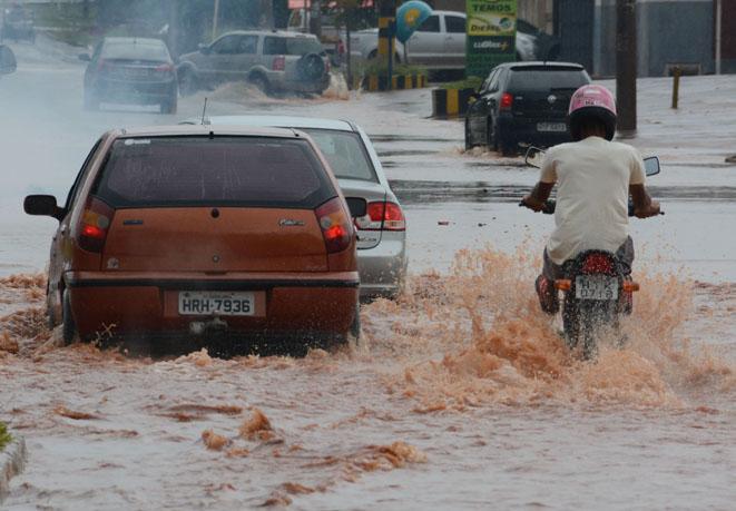 Previsão indica maior volume de chuva nesta segunda