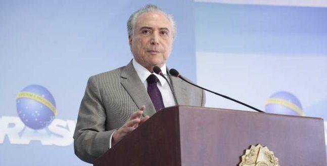 Temer diz que só afasta quem for denunciado