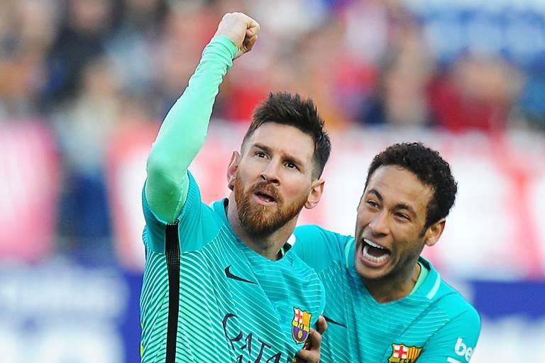 Messi decide e Barcelona bate Atlético de Madri