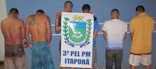 Grupo que planejava assalto a banco tenta fugir da cadeia em Itaporã