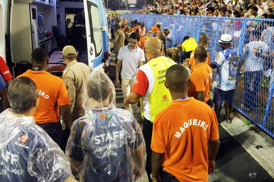 Liesa vai tomar medidas para evitar novos acidentes no Sambódromo