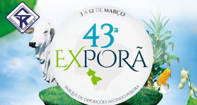 Tudo pronto para 43ª Exporã que deverá receber 100 mil visitantes