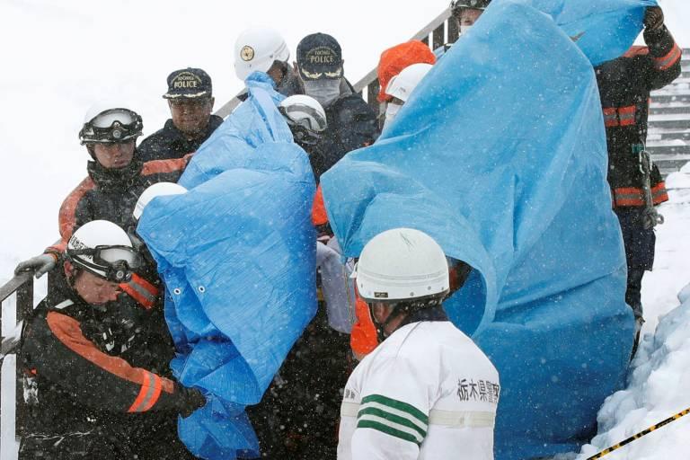 Avalanche mata pelo menos 8 no Japão