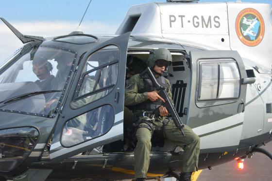 Policiamento aéreo na capital é adiado por uma semana