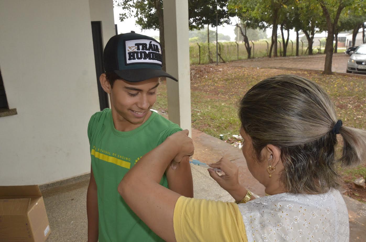 Prevenção: Crianças de Jardim são vacinadas contra HPV e Meningite