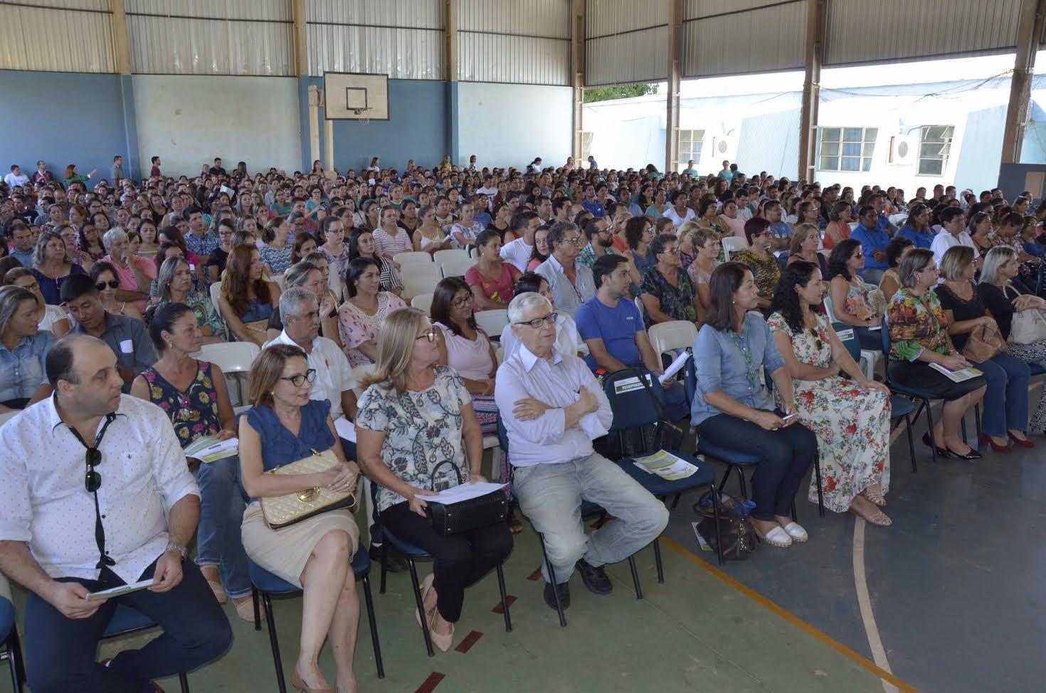 Guilherme Monteiro e Eliana Cafure prestigiam palestras da Teia da Educação