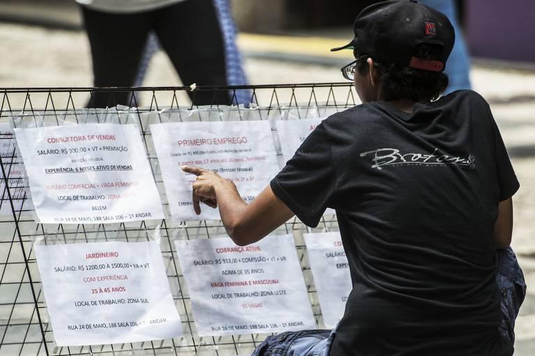 Desemprego atinge recorde, diz IBGE