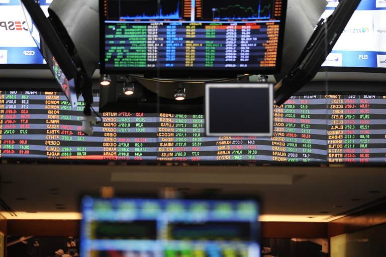 Bolsa de valores suspende negócios por forte queda de ações