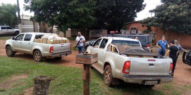 Polícia apreende 2 toneladas de maconha na fronteira