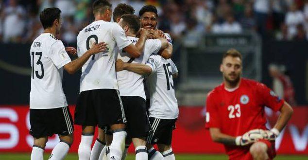 Alemanha faz 7 a 0 nas Eliminatórias para Copa