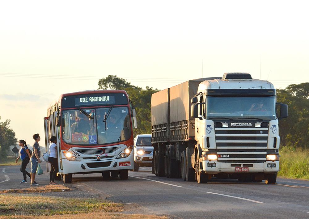 Da Capital a Anhanduí: perigo e transtornos na BR-163