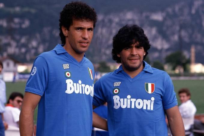 Maradona elege Careca como seu melhor parceiro em campo