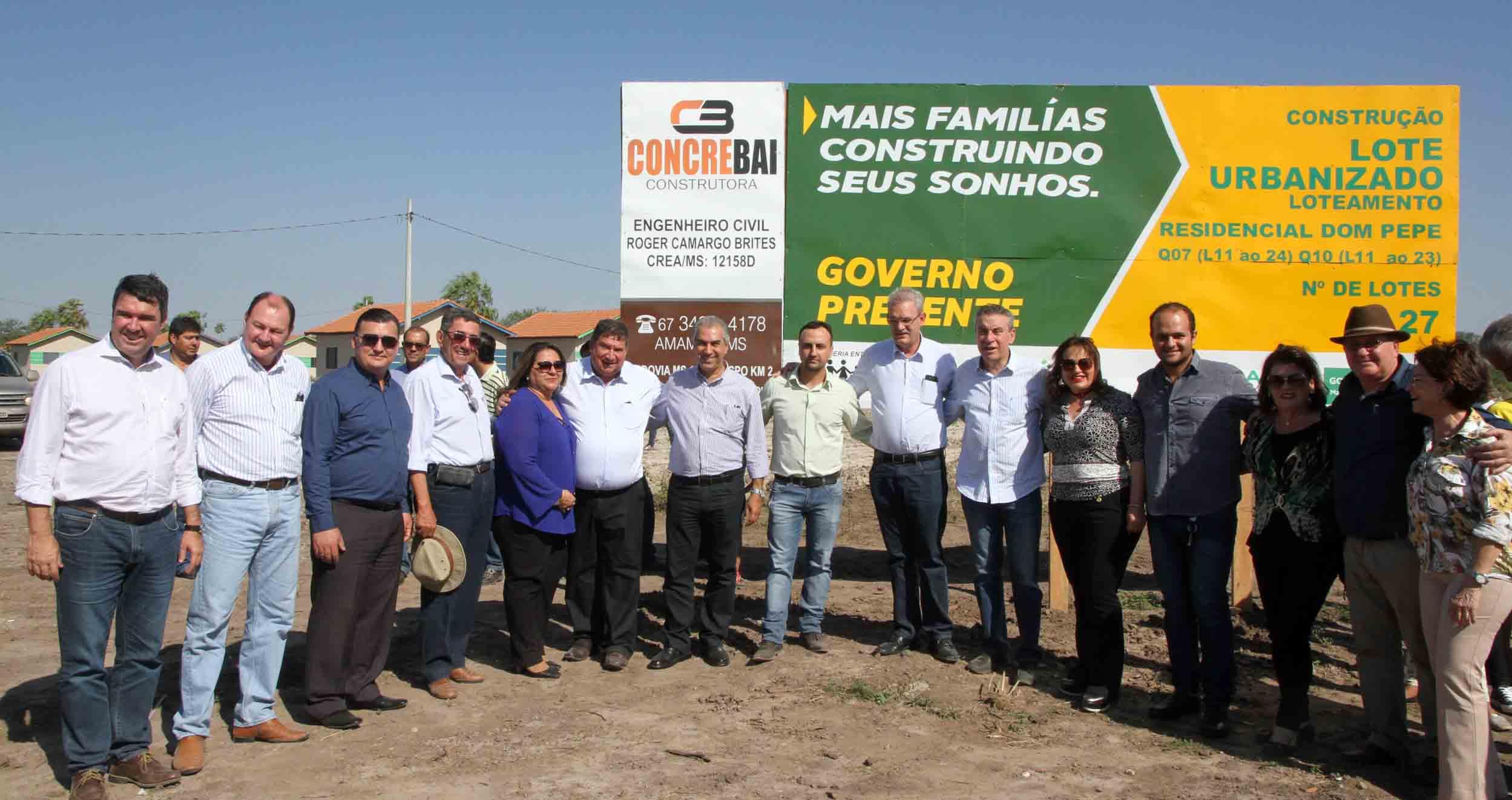 Vereadores murtinhenses acompanham governador durante visita ao município