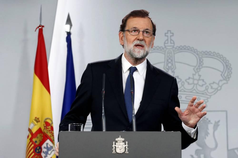 Governo espanhol assume controle da Catalunha