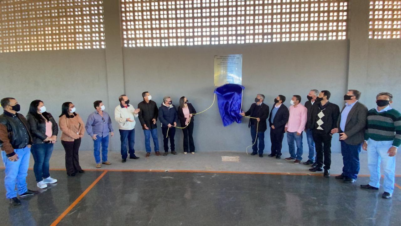 Bela Vista inaugura Ginásio Esportivo da Escola São Clemente no Nunca Te Vi