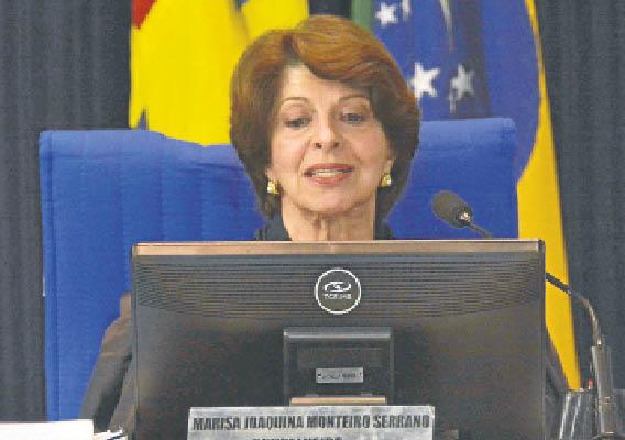 Conselheira Marisa diz que deixa TCE durante a semana