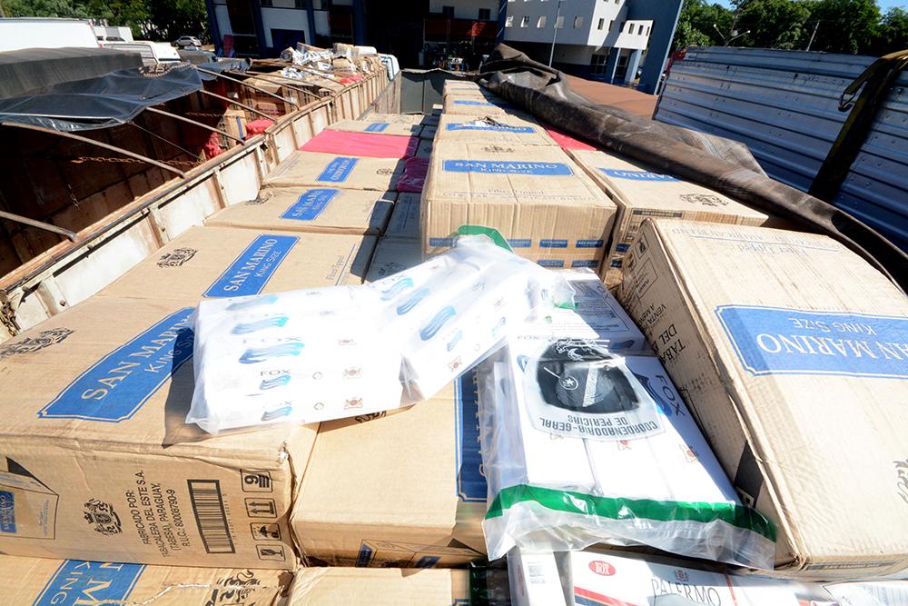 Em 2017, Receita Federal reteve R$ 322 milhões em cigarros