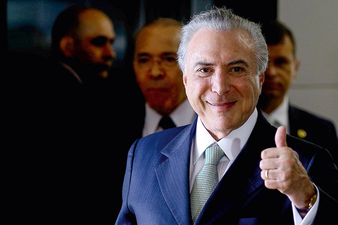 Temer deve ter alta na segunda-feira