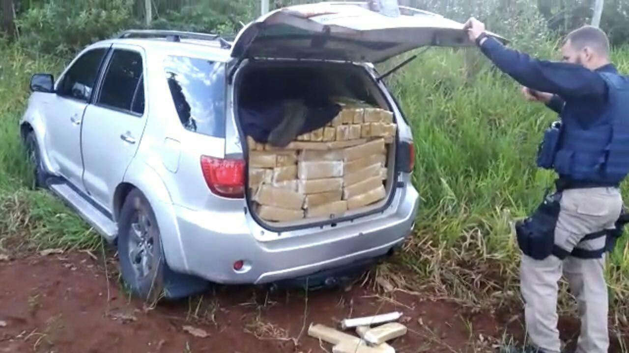 Traficante e é preso com mais de 1 t de maconha
