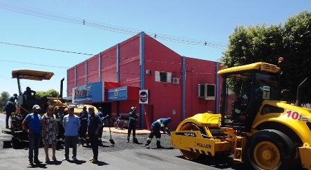 Antônio João: Prefeita destaca importância da obra de recapeamento
