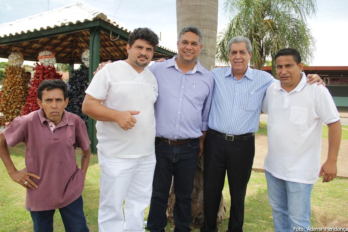 Vereadores e prefeito de Bela Vista recebem chefe do DNIT