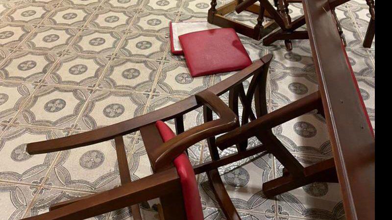 Altar danificado e cadeiras quebradas: suspeitos invadem e depredam capela em MS