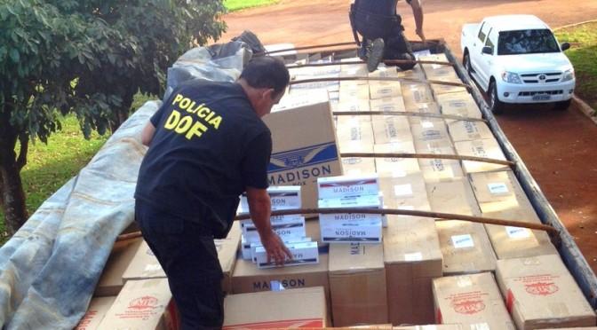 Em 2015 cada policial do DOF deu um prejuízo de mais de 1,2 milhão ao crime organizado da fronteira