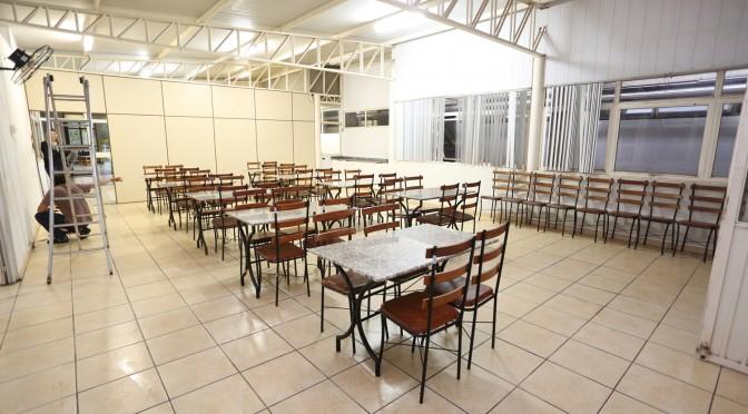 Após minirreforma com R$ 300, servidores da SAD ganham novo refeitório