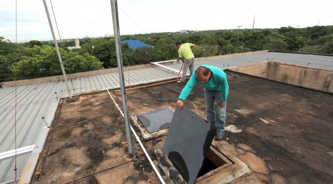 Guerra contra o mosquito: Ação preventiva na SAD inclui vistoria diária nas calhas