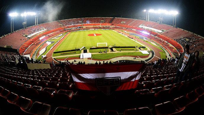 Criminosos invadem estádio do Morumbi e roubam caixa eletrônico