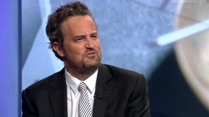 Matthew Perry, o Chandler, avisa que não participará da reunião de 'Friends'
