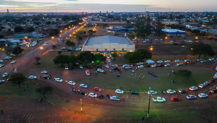 Dourados bate novo recorde de imunização durante o final de semana