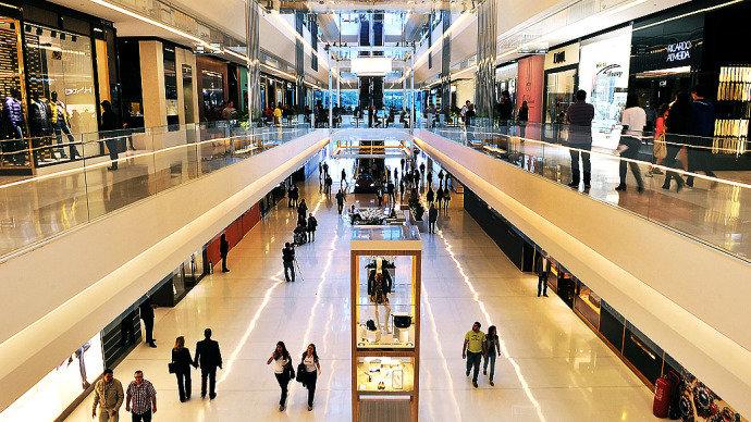 Faturamento dos shoppings cresce 6,5% em 2015
