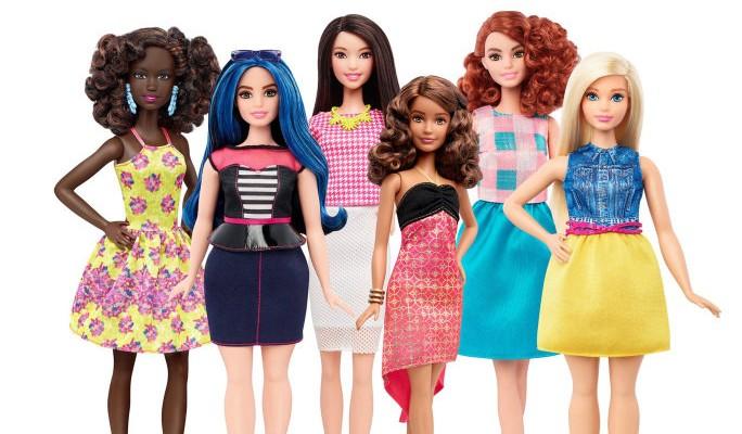 Barbie lança linha de bonecas com novos tipos de corpo
