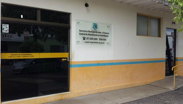 Bonito: IPTU com 20% e 10% de desconto vence no próximo dia 02 de fevereiro