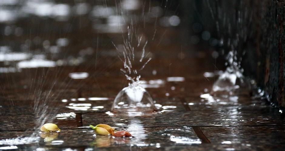 Domingo de chuva e tempestades no Estado