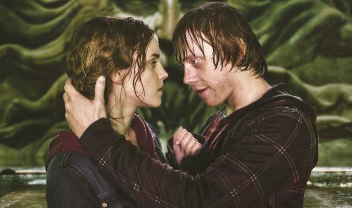 Rupert Grint não gostou de beijar Emma Watson em ‘Harry Potter’