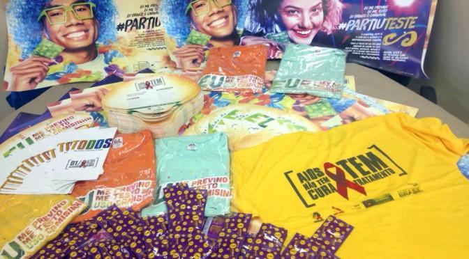 Programa estadual de DST/AIDS entrega kits informativos do carnaval para municípios