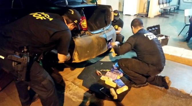 Em duas abordagens policiais do DOF apreendem quase 400 quilos de drogas