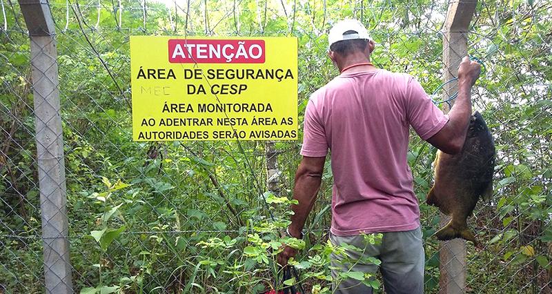 PMA prende homem no Lago de Ilha solteira