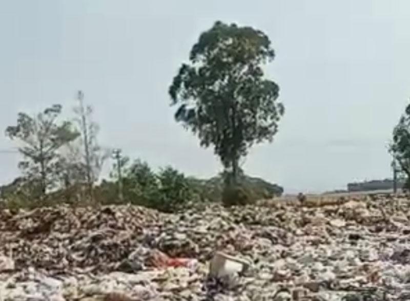 Empresário cobra limpeza e reclama de lixo a céu aberto em Antônio João