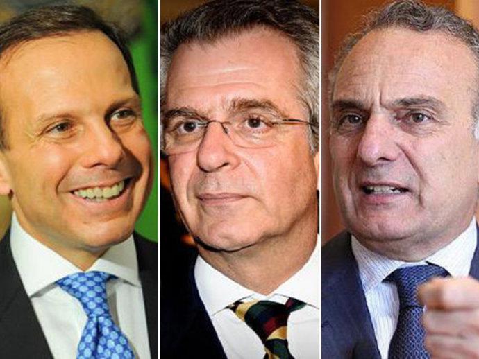 Depois de receber Doria, Alckmin se encontra com Matarazzo e Tripoli nas prévias do PSDB
