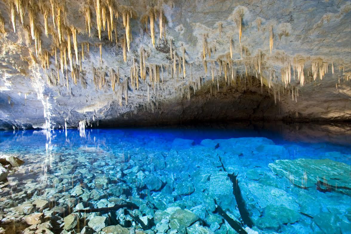 Bonito tem aumento de mais de 70% na visitação da Gruta do Lago Azul no carnaval