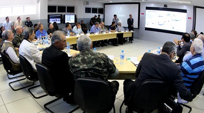 Em Dourados, Reinaldo e ministro da Defesa elogiam Sistema de Monitoramento de Fronteiras