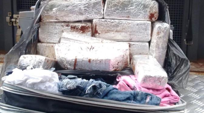 Polícia Militar Rodoviária apreende 16 Kg de Maconha na MS-164